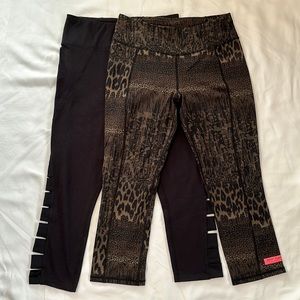 2 pair of Betsy Johnson leggings